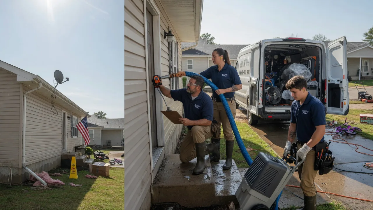 Ceiling Water Damage Restoration in Phillipsburg, OH near me